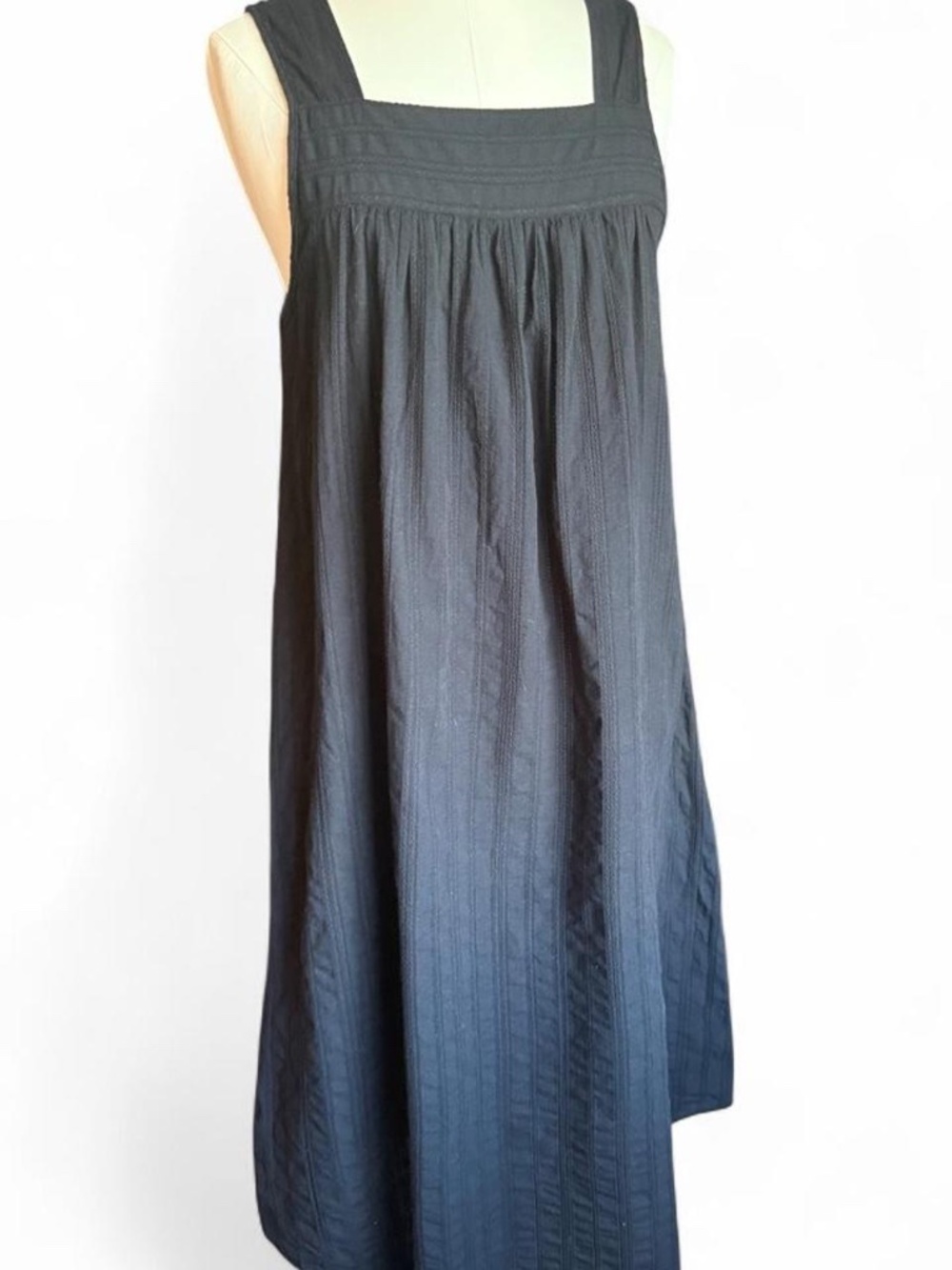 Lisa Says Gah! Black Striped Sleeveless Pull-On Dress – M/L